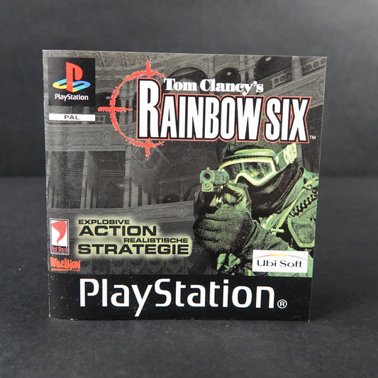 Tom Clancy's Rainbow Six - Playsation 1 PS1 - CiB Komplett - Deutsch - Gebraucht