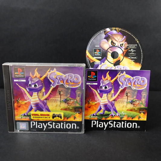 Spyro the Dragon - Playsation 1 PS1 - CiB mit Anleitung - Deutsch - Gebraucht