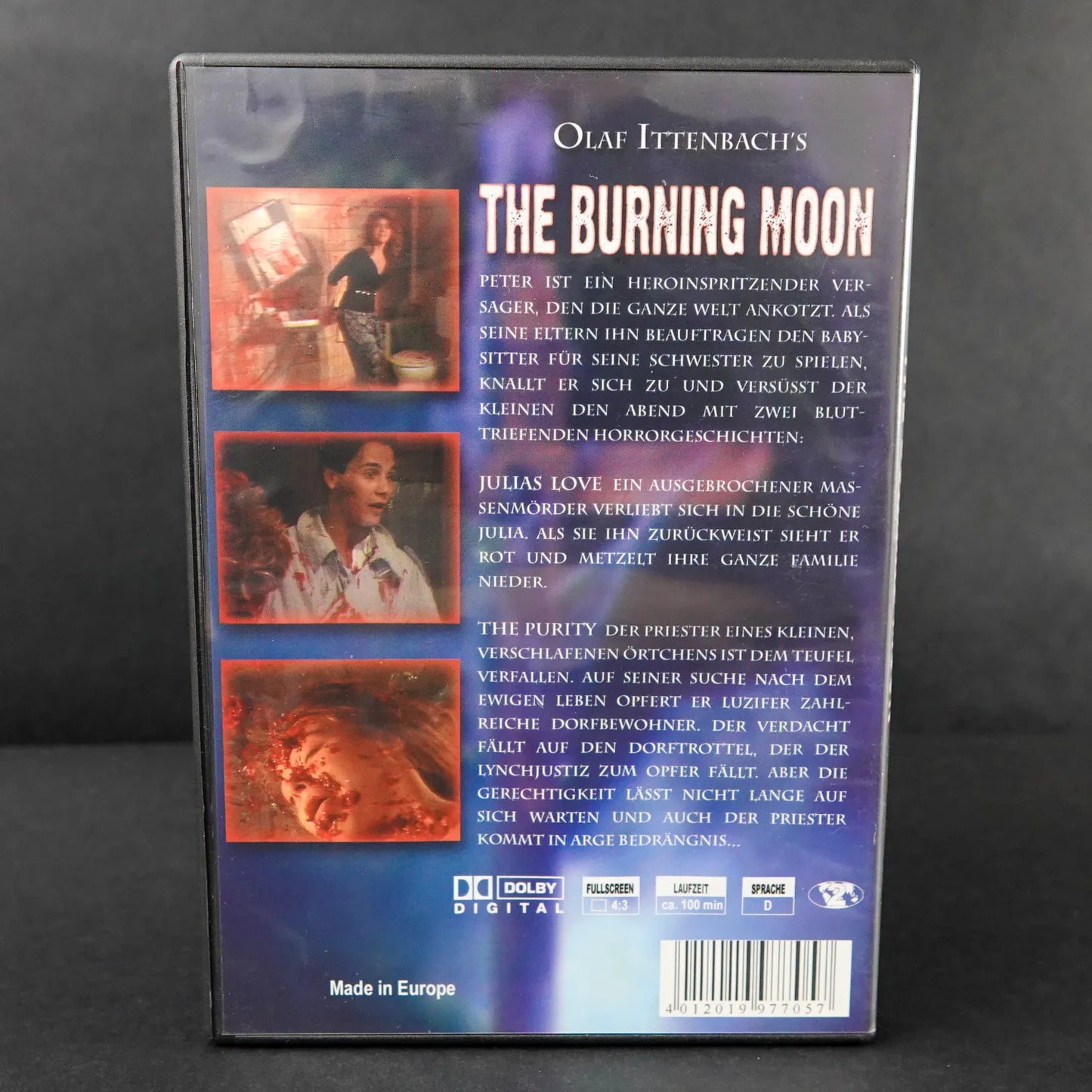 The Burning Moon - Olaf Ittenbach Collection - DVD - Deutsch - Gebraucht