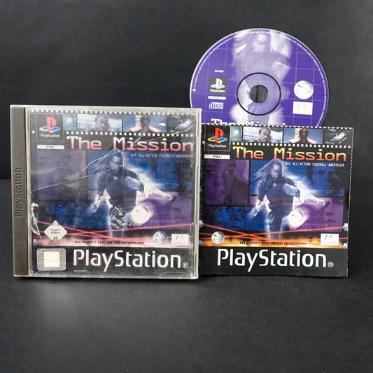 The Mission Das All-Action Fussball Abenteuer - Playsation 1 PS1 - CiB - Deutsch