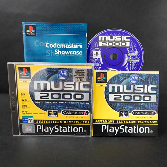 Music 2000 - Playsation 1 PS1 - CiB Komplett - Spanisch - Gebraucht TOP ZUSTAND