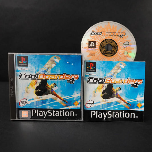 Cool Boarders 4 - Playsation 1 PS1 - CiB mit Anleitung - Deutsch - Gebraucht