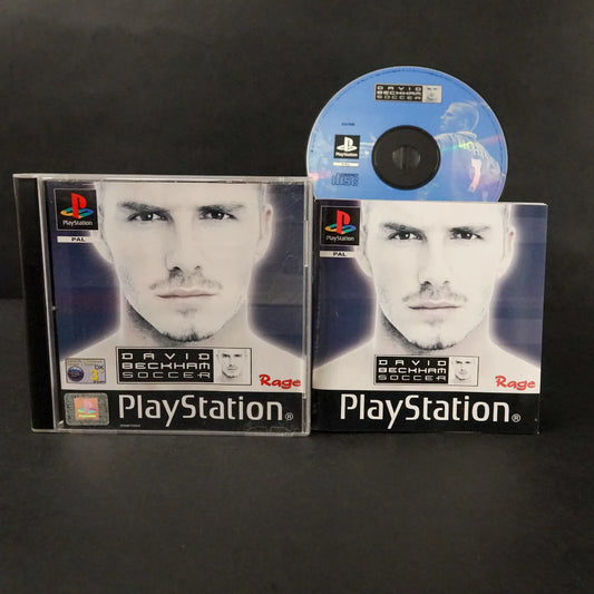 David Beckham Soccer - Playsation 1 PS1 - CiB Komplett - Englisch - Gebraucht
