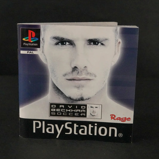 David Beckham Soccer - Playsation 1 PS1 - CiB Komplett - Englisch - Gebraucht