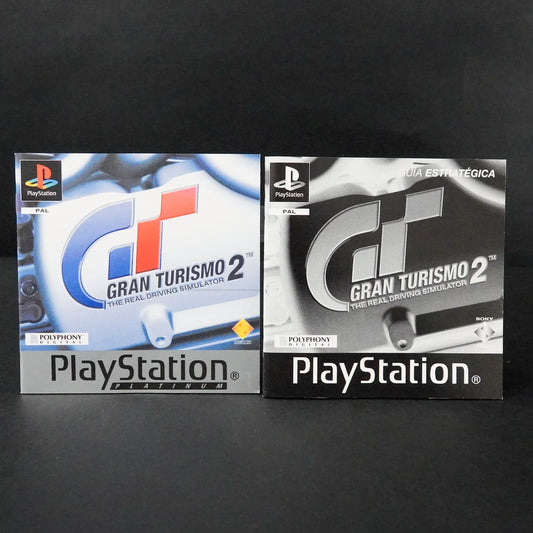 GT Gran Tourismo 2 - Playsation 1 PS1 Platinum - CiB - Spanisch - Gebraucht