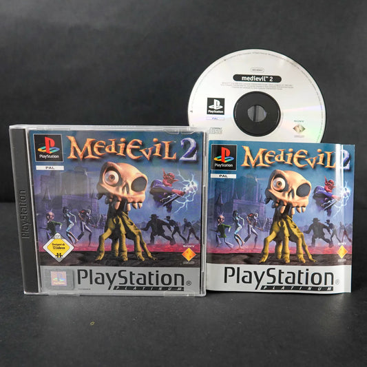 Medievil 2 - Playsation 1 PS1 Platinum - CiB Komplett - Deutsch - Gebraucht