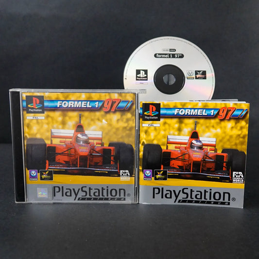 Formel 1 97  - Playsation 1 PS1 Platinum - CiB Komplett - Deutsch - Gebraucht
