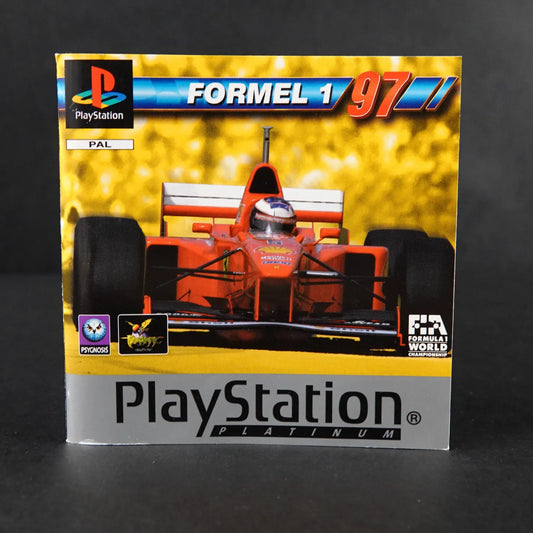 Formel 1 97  - Playsation 1 PS1 Platinum - CiB Komplett - Deutsch - Gebraucht