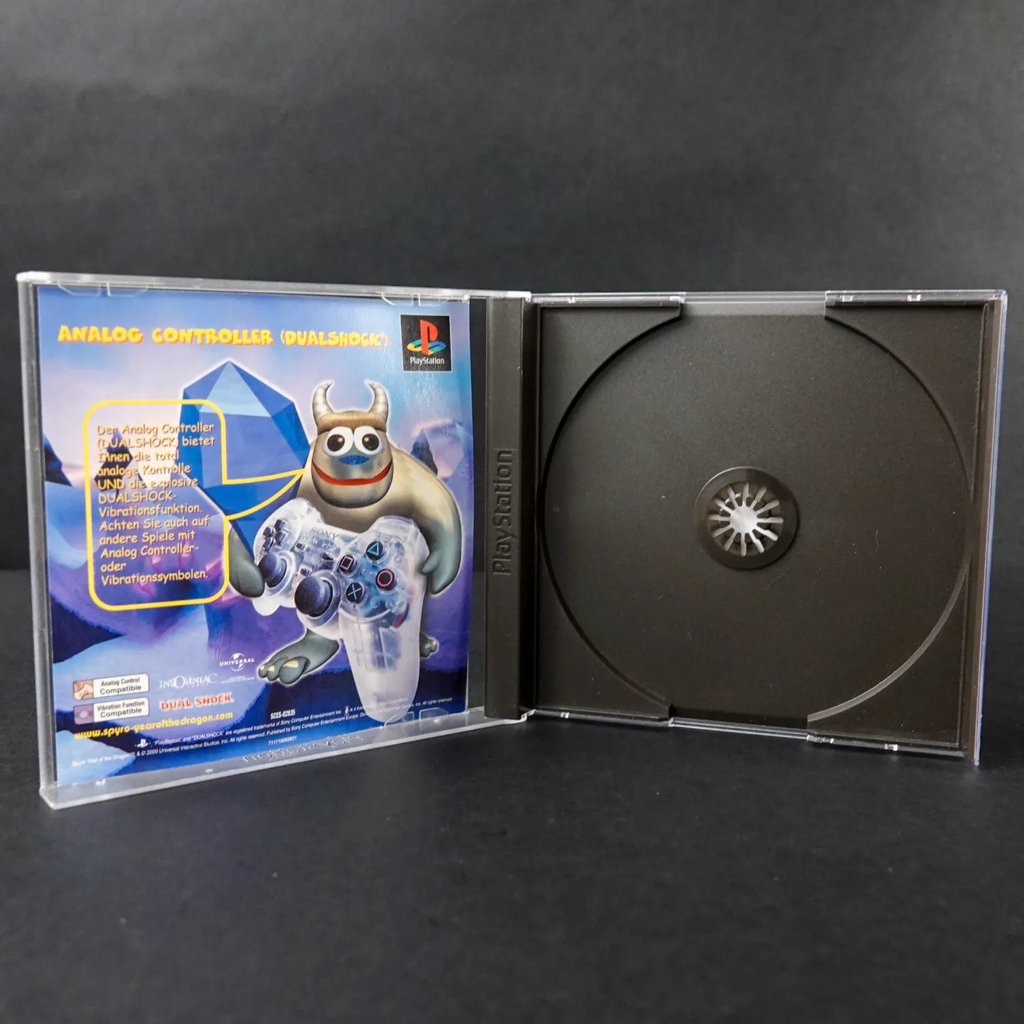 Spyro Year of the Dragon - Playsation 1 PS1 Platinum - CiB - Deutsch - Gebraucht