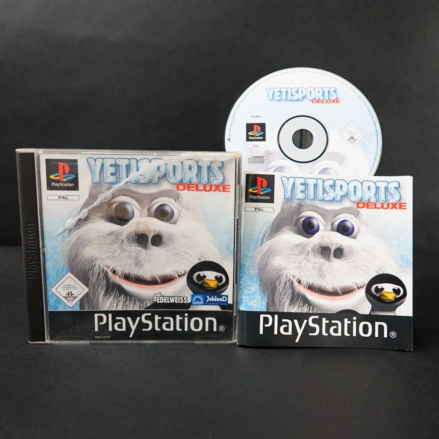 Yetisports Deluxe - Playsation 1 PS1 - CiB mit Anleitung - Deutsch - Gebraucht
