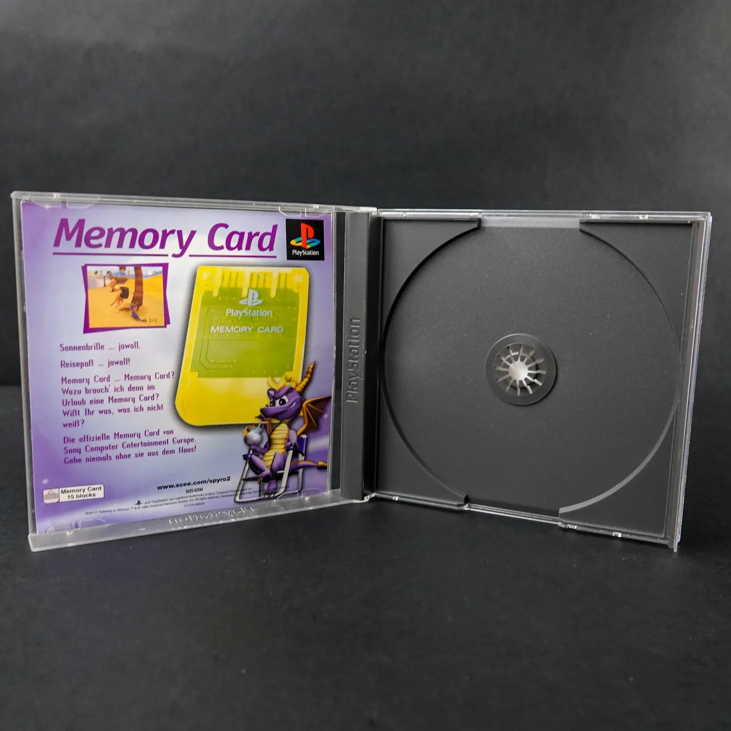 Spyro 2: Gateway to Glimmer - Playsation PS1 Platinum - CiB - Deutsch Gebraucht