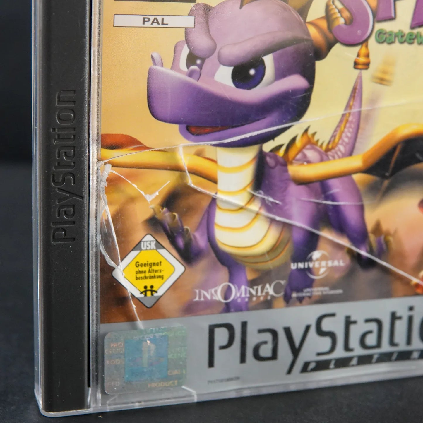 Spyro 2: Gateway to Glimmer - Playsation PS1 Platinum - CiB - Deutsch Gebraucht
