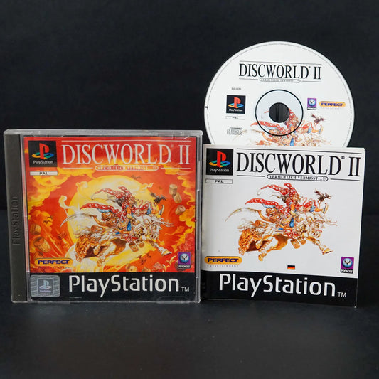 Discworld 2: Vermutlich Vermisst - Playsation 1 PS1 - CiB - Deutsch - Gebraucht