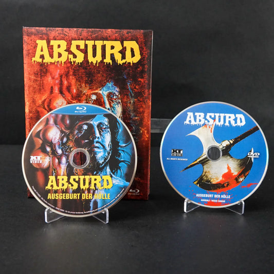 Absurd Ausgeburt der Hölle - Blue Ray Mediabook - Limitiert 960 / 1000 - Deutsch