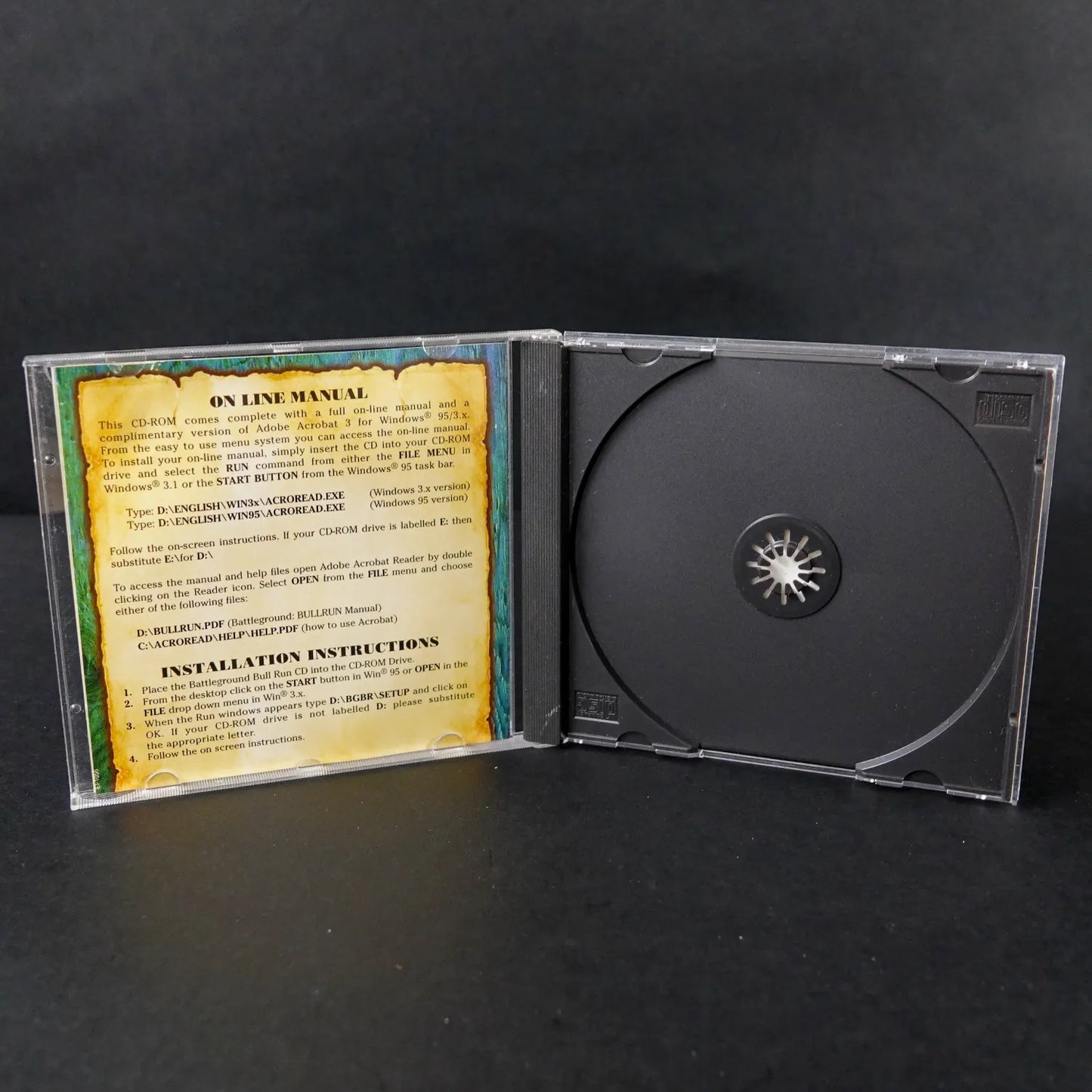 Battleground Bull Run 1861 - PC Game - Disc im Jewel Case - Englisch - Gebraucht