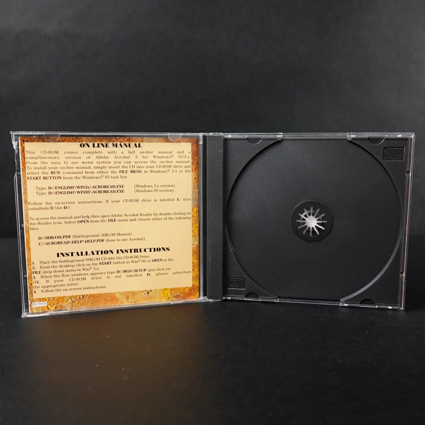 Battleground Shiloh 1862 - PC Game - Disc im Jewel Case - Englisch - Gebraucht