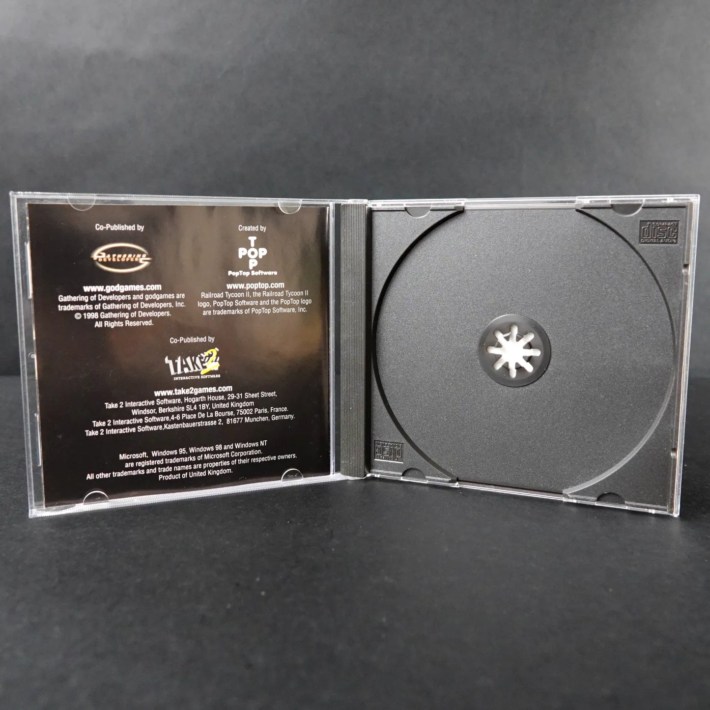 Railroad Tycoon 2 - PC Game - Disc im Jewel Case - Englisch - Gebraucht