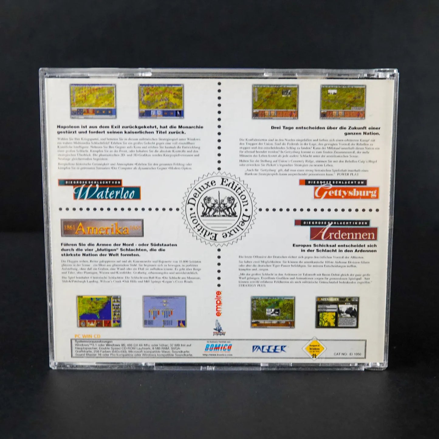 Die Großen Schlachten der Weltgeschichte - PC Game Deluxe Edition - Deutsch