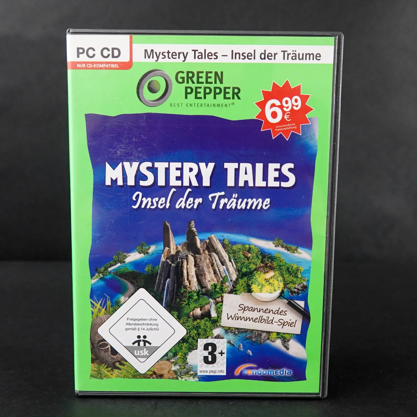 Green Pepper - Mystery Tales - Insel der Träume - PC Game - Deutsch - Gebraucht