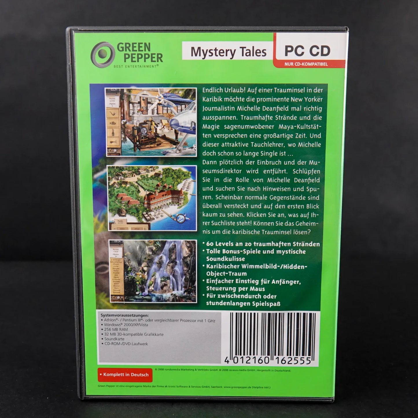 Green Pepper - Mystery Tales - Insel der Träume - PC Game - Deutsch - Gebraucht