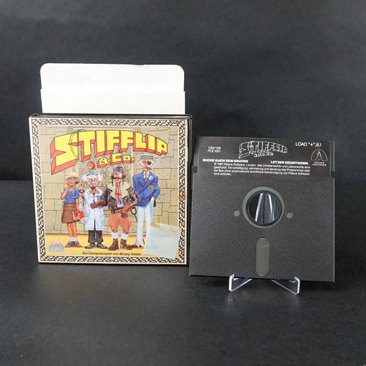 Stifflip & Co. - CBM Commodore 64 C64 / 128 Diskette - CiB Komplett - Englisch