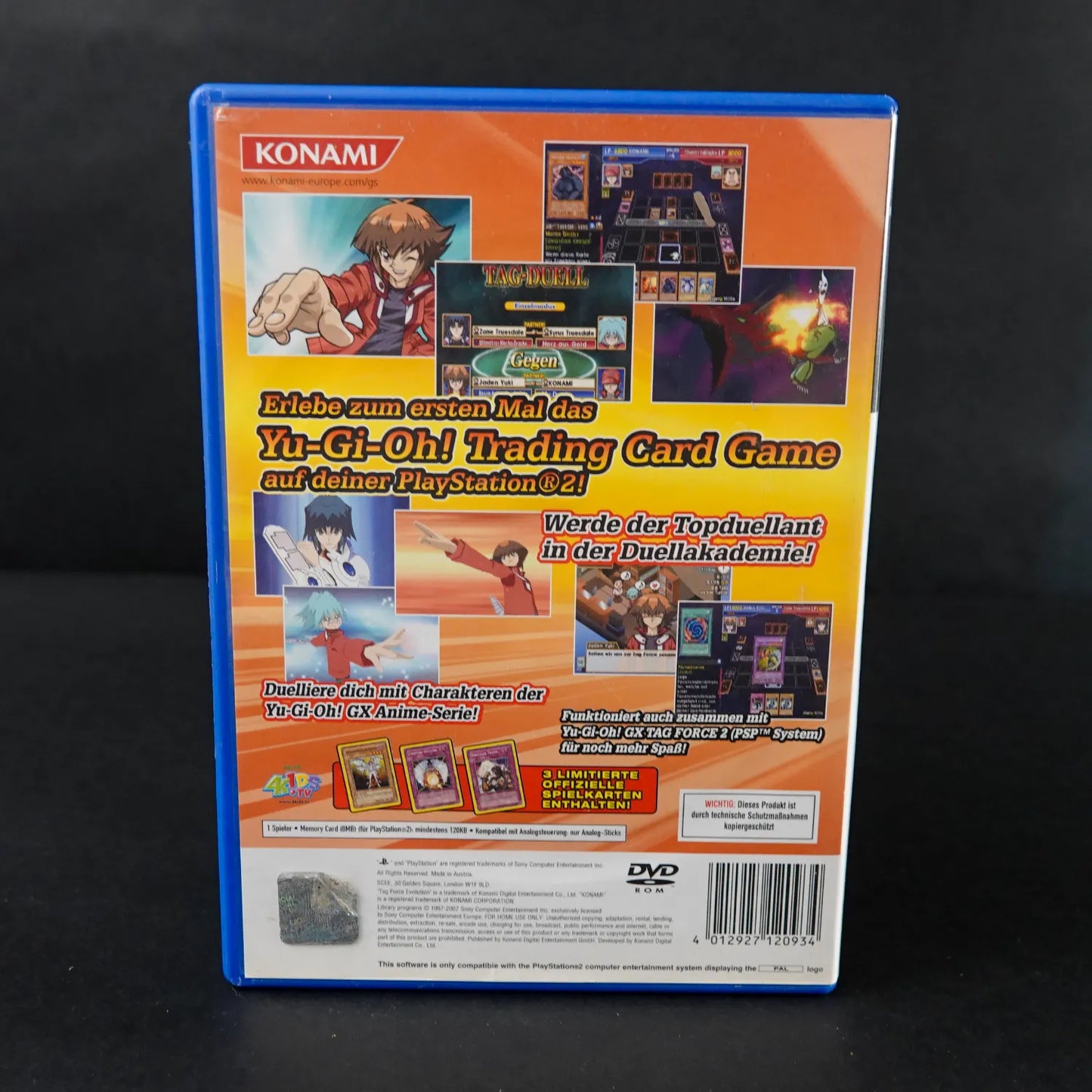 Yu-Gi-Oh! GX Tag Force Evolution Playstation 2 PS2 - CiB - PAL Deutsch Gebraucht
