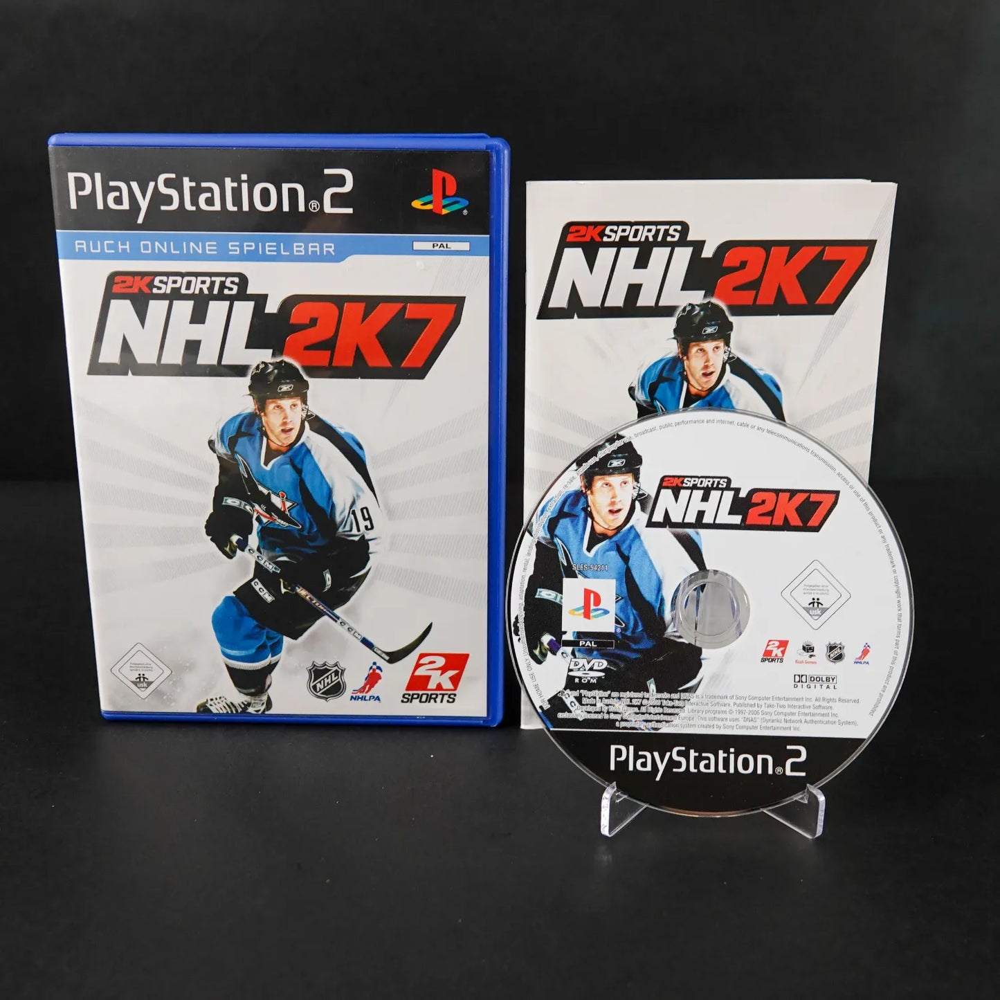 2K Sports NHL 2K7 2007 - Playstation 2 PS2 Spiel - CiB - PAL Deutsch - Gebraucht