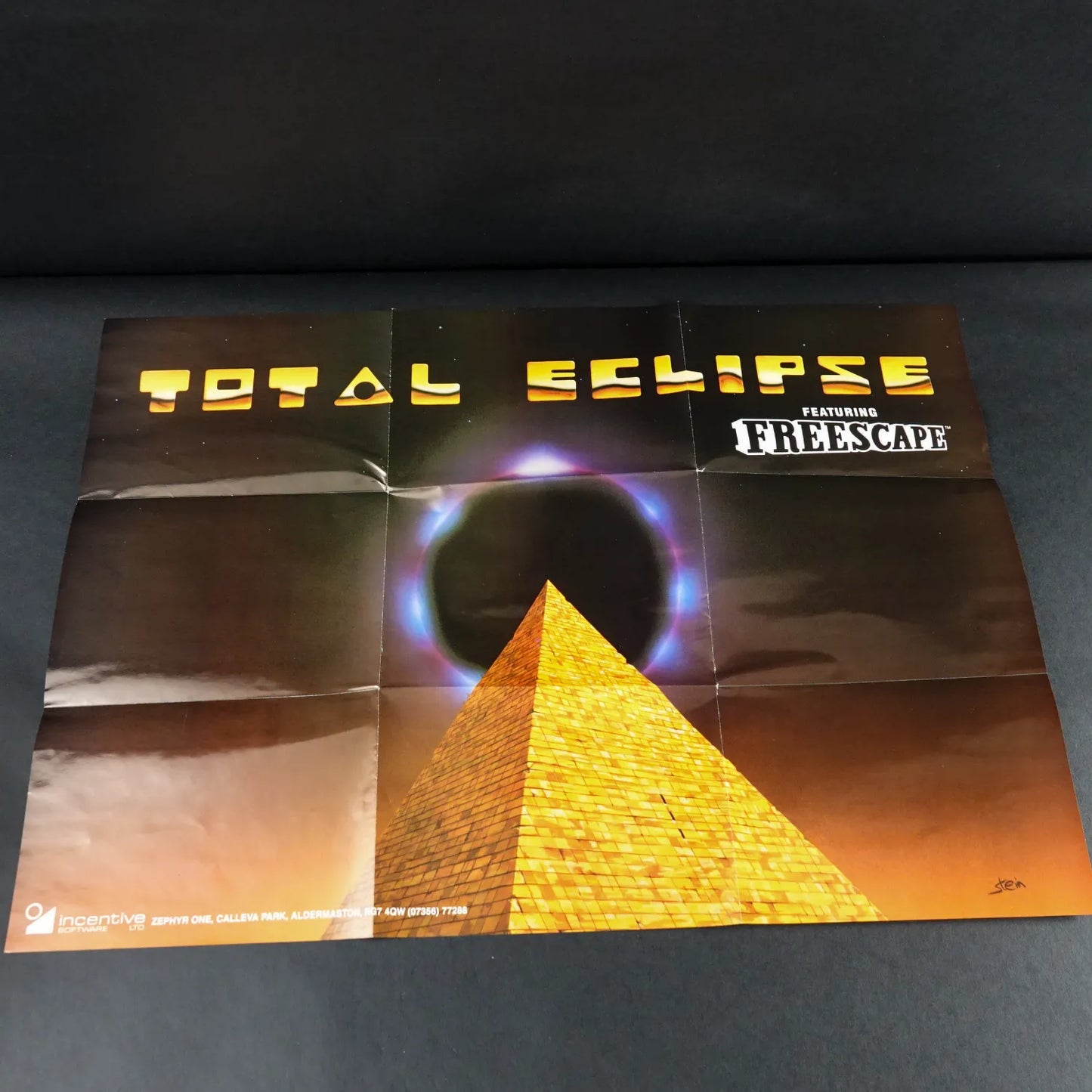 Total Eclipse Special Edition Commodore 64 C64 Diskette CiB Anleitung und Poster