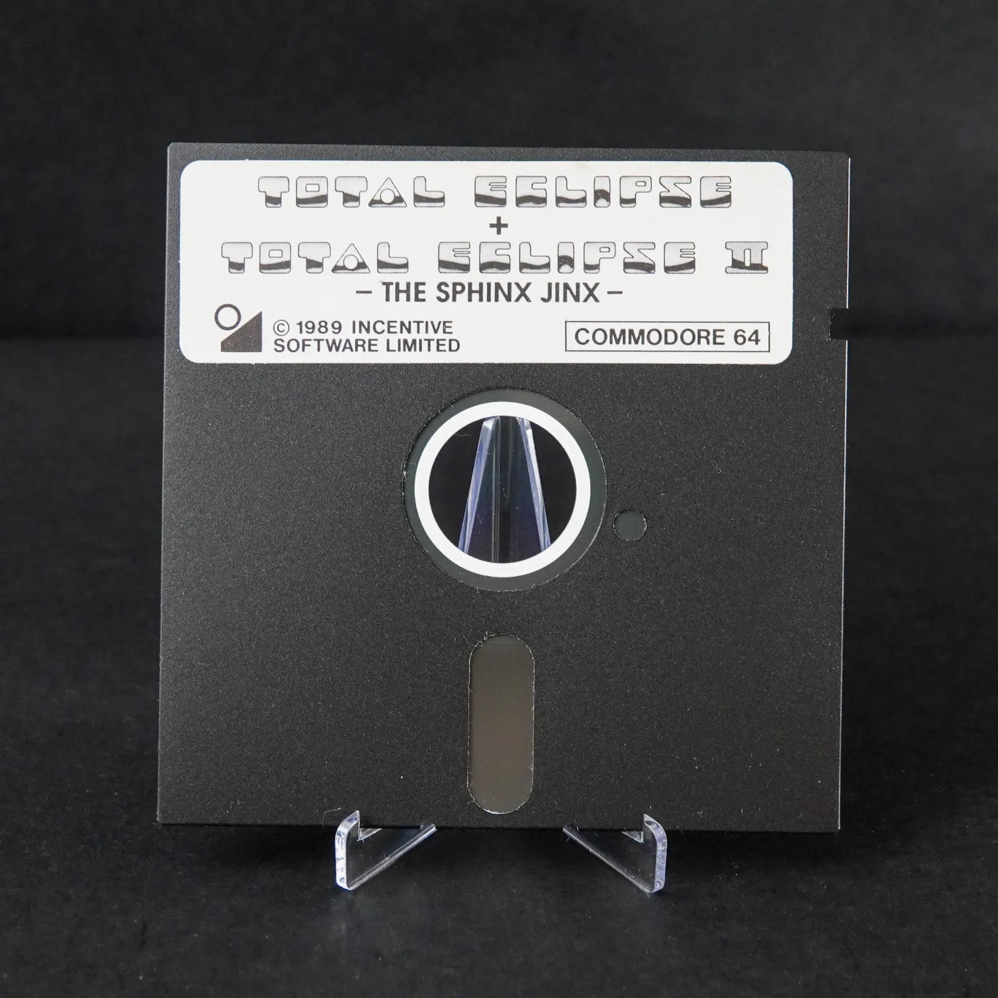 Total Eclipse Special Edition Commodore 64 C64 Diskette CiB Anleitung und Poster