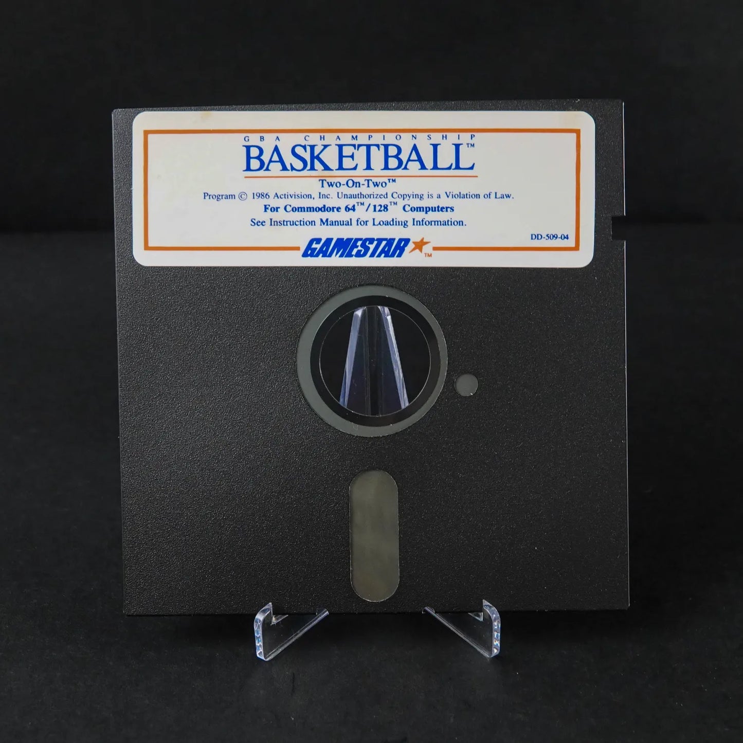 GBA Championship Basketball Two-on-Two - Commodore 64 C64 / 128 Diskette in OVP