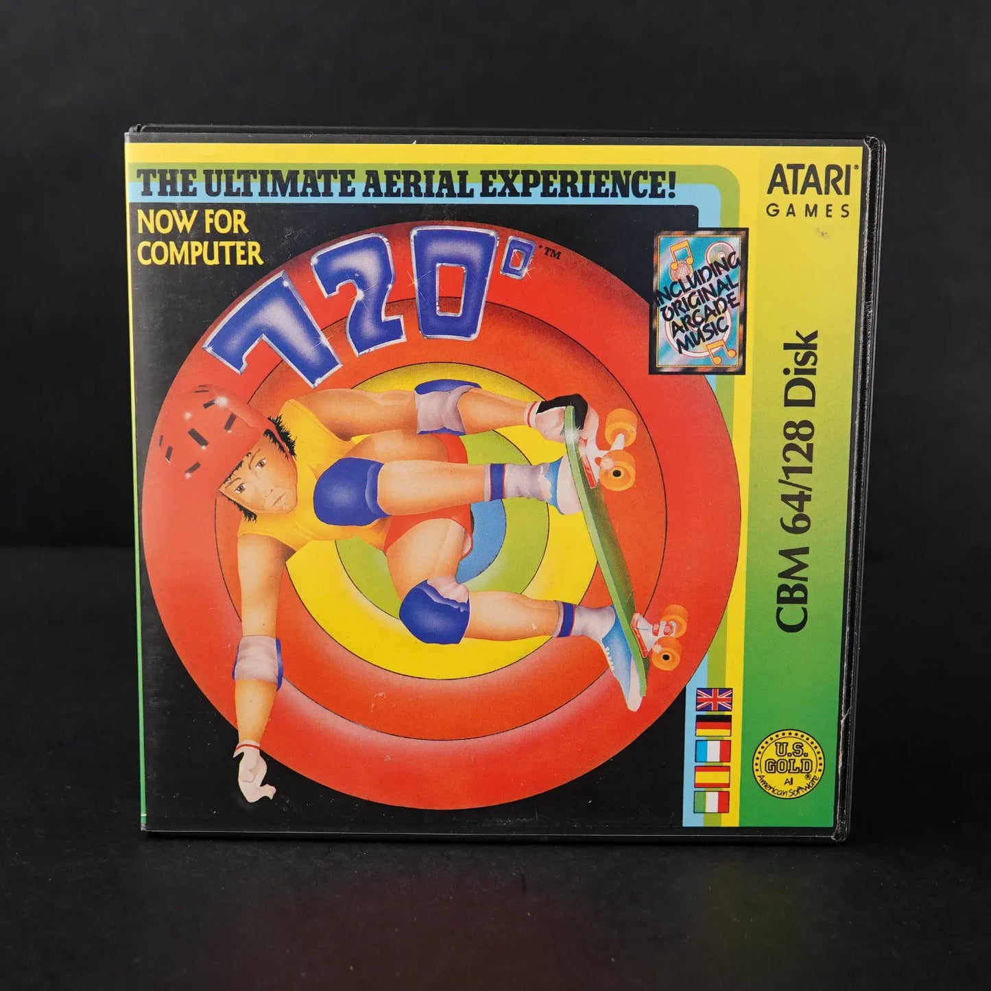 720° - CBM Commodore 64 C64 / 128 Diskette - CiB Komplett - Englisch