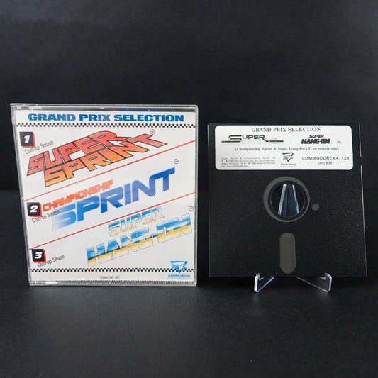Grand Prix Selection - 3 in 1 Spiel für Commodore 64 C64 - Diskette - Gebraucht