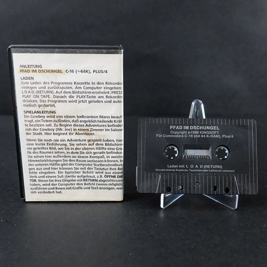 Pfad im Dschungel - Commodore 16 C16 Plus / 4 Datassette - Deutsch - Gebraucht