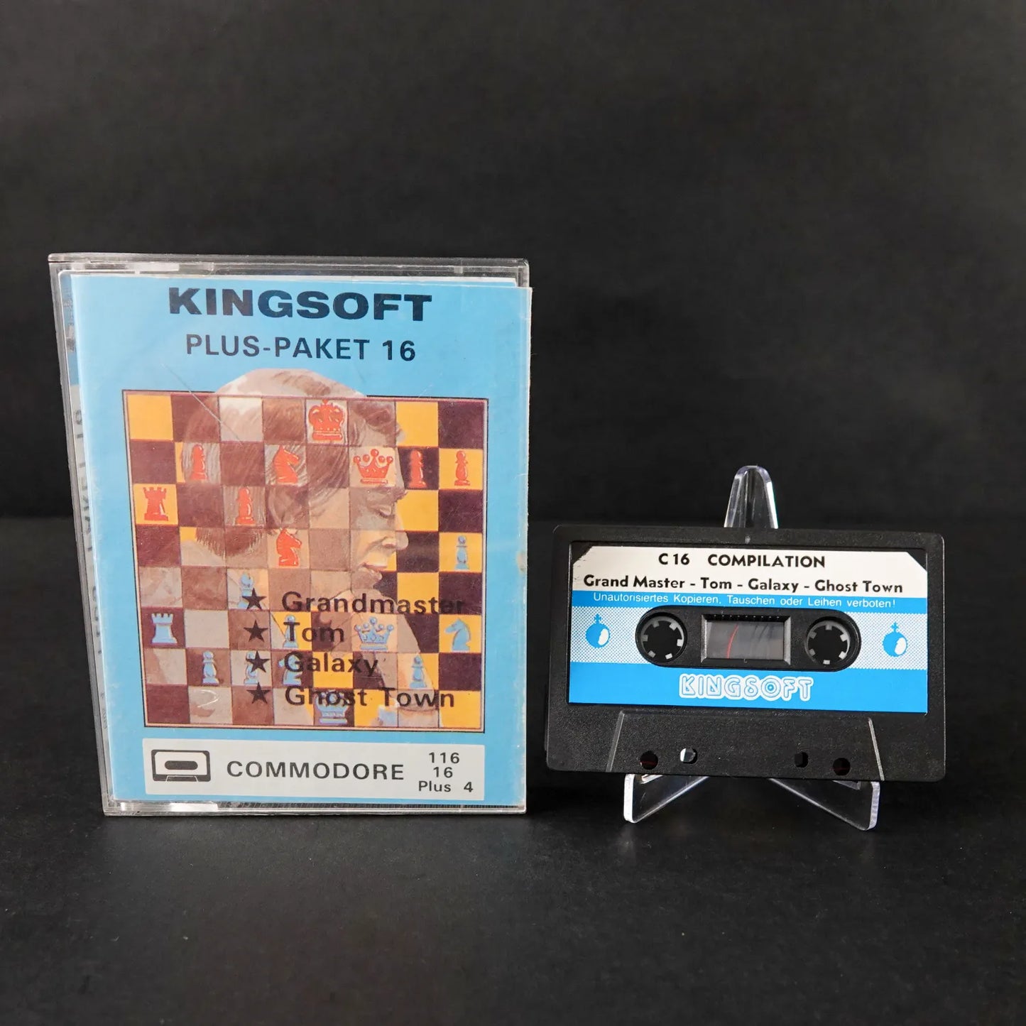 Plus-Paket 16 - Commodore 16 C16 Plus / 4 Datassette - CiB Komplett - Deutsch