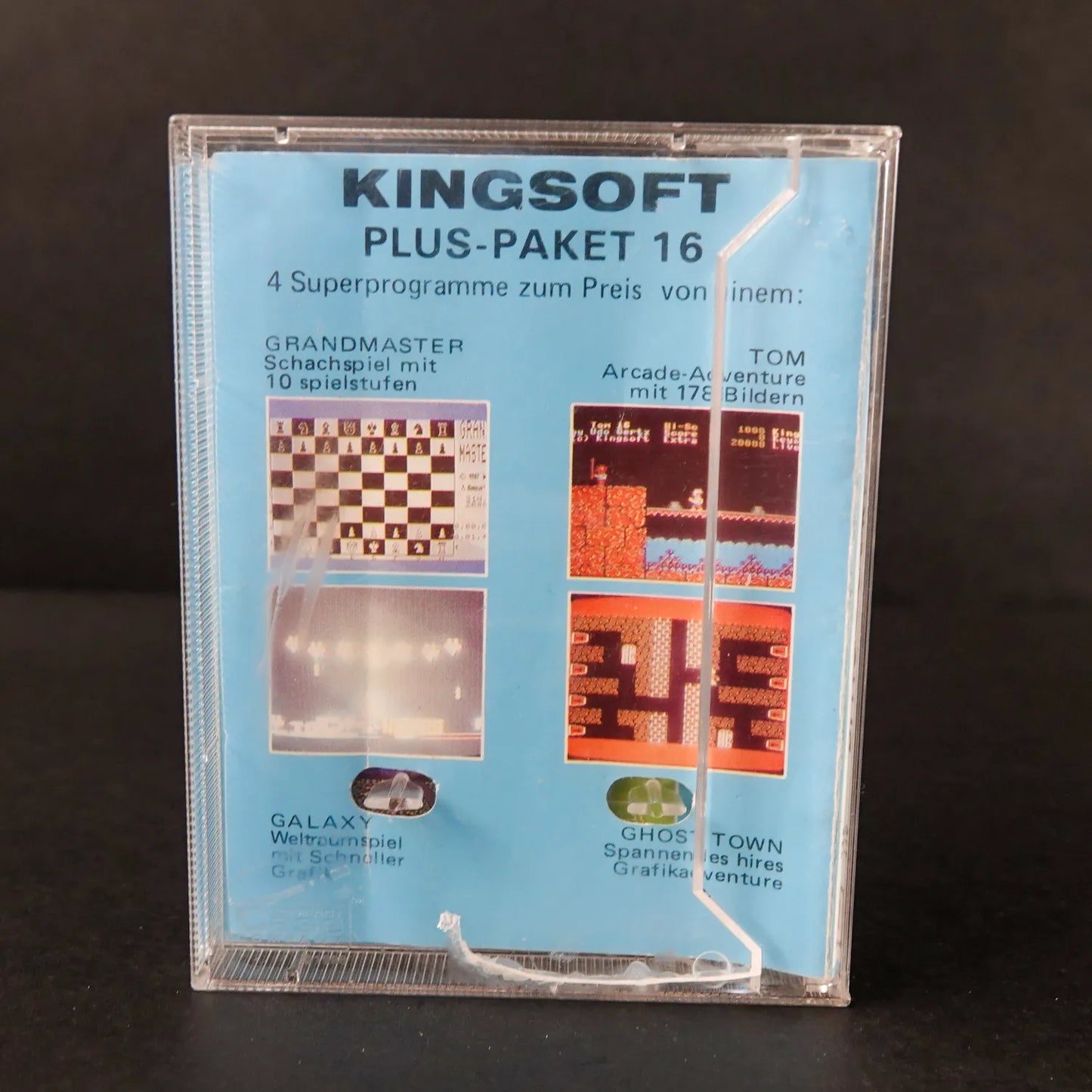 Plus-Paket 16 - Commodore 16 C16 Plus / 4 Datassette - CiB Komplett - Deutsch