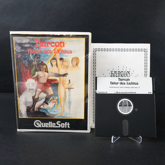 Harcon - Hüter des Lichtes - Commodore 64 C64 Disc - CiB mit Anleitung - Deutsch