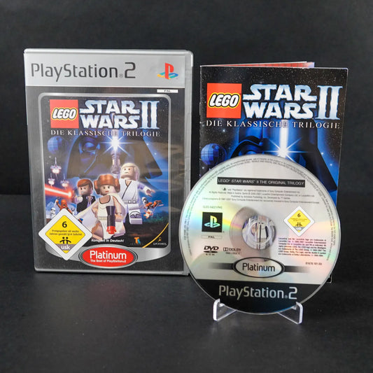 Lego Star Wars II  - Playstation 2 PS2 Platinum - CiB - PAL Deutsch - Gebraucht