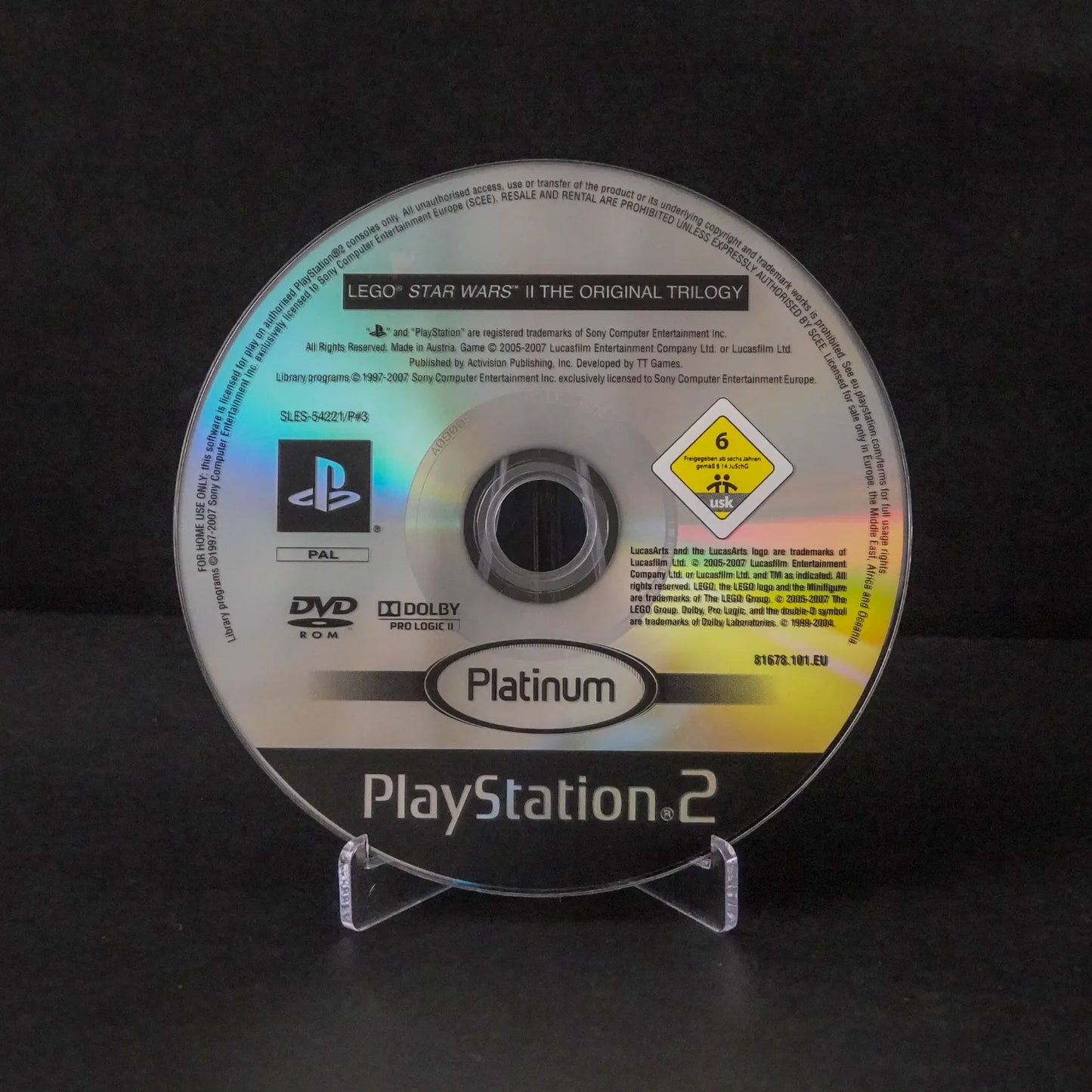 Lego Star Wars II  - Playstation 2 PS2 Platinum - CiB - PAL Deutsch - Gebraucht