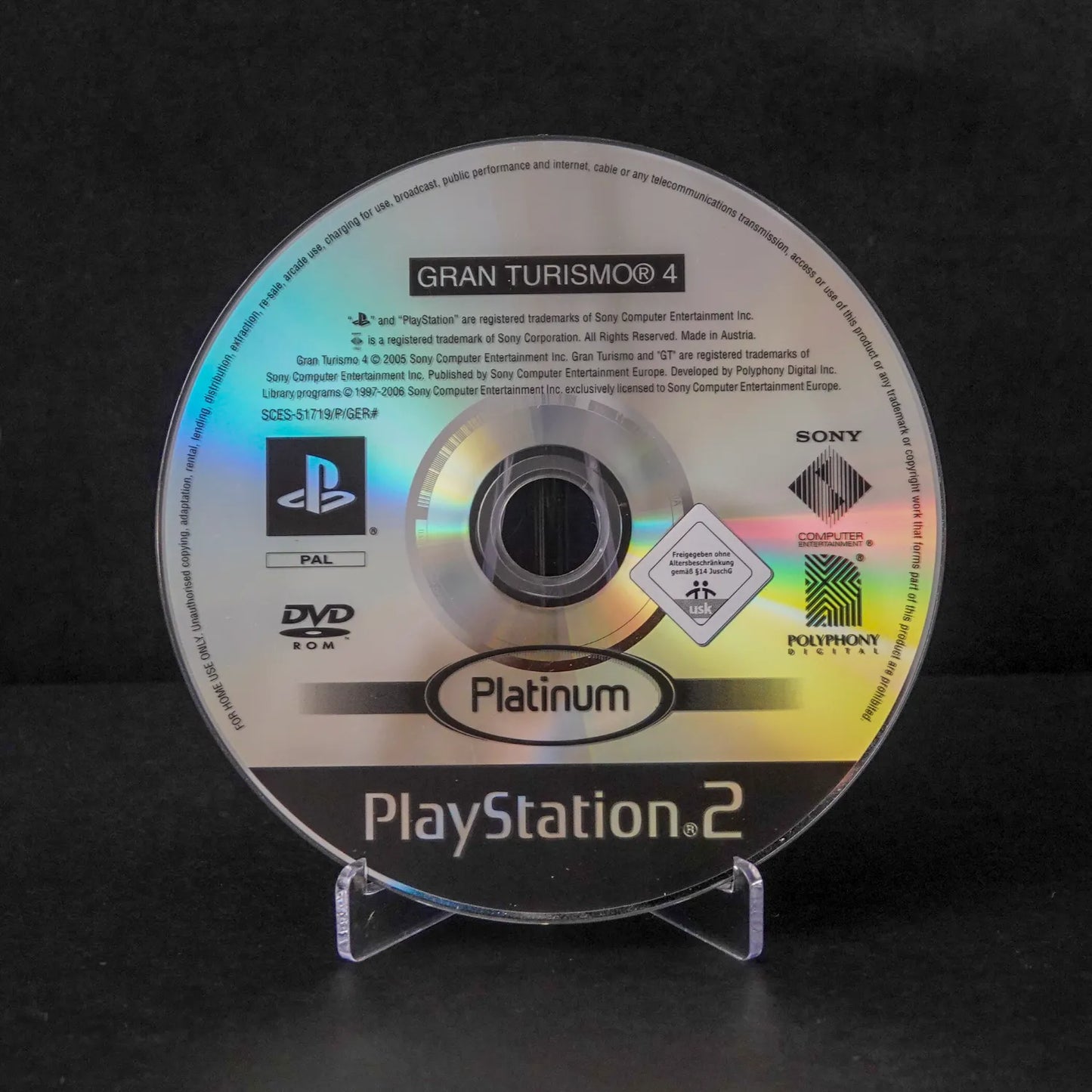 Gran Turismo 4  - Playstation 2 PS2 Platinum - CiB - PAL Deutsch - Gebraucht