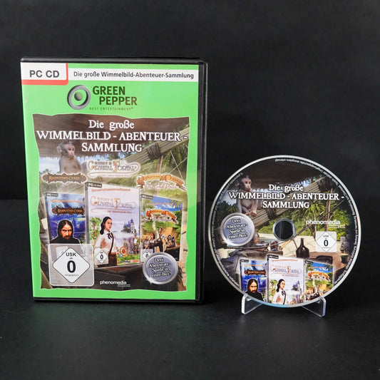 Green Pepper - Wimmelbild Abenteuer Sammlung - PC Game - Deutsch - Gebraucht