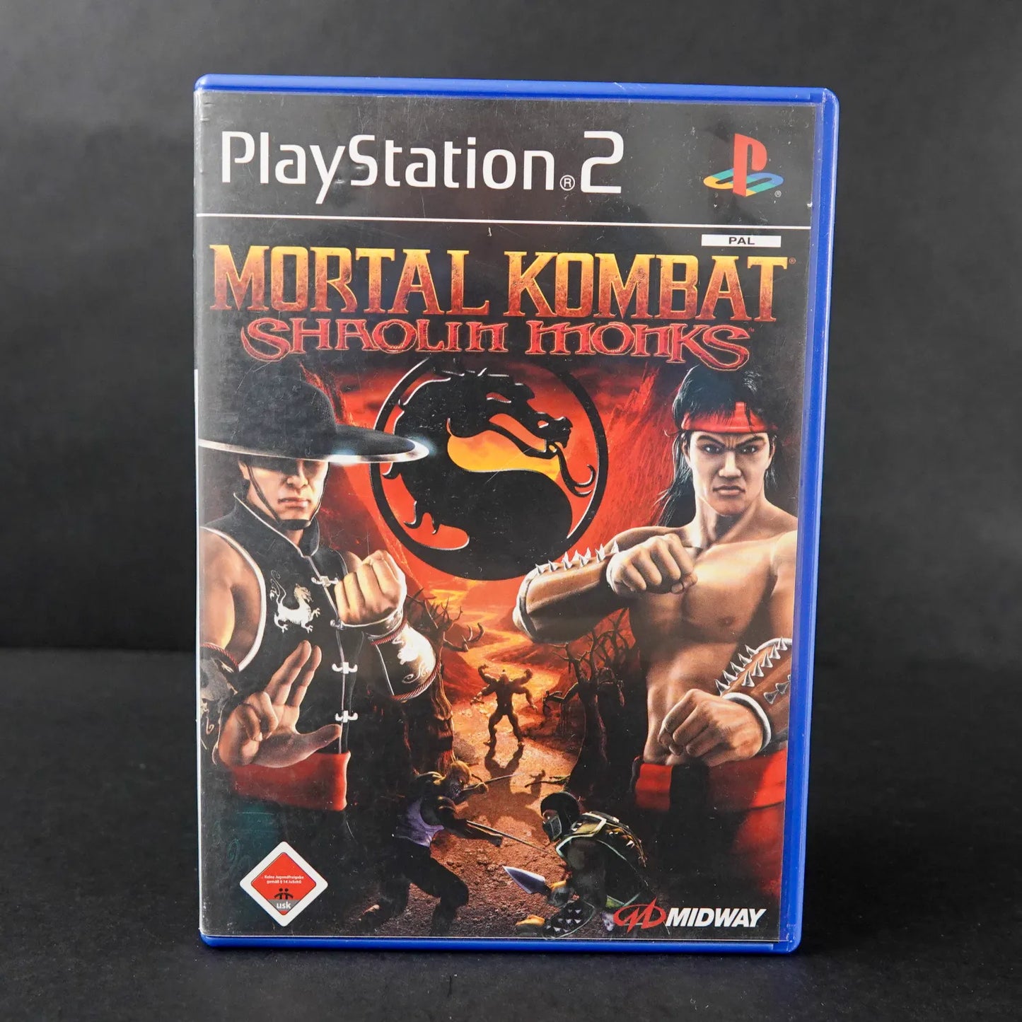 Mortal Kombat Shaolin Monks - Playstation 2 PS2 - PAL Deutsch Gebraucht - FSK18