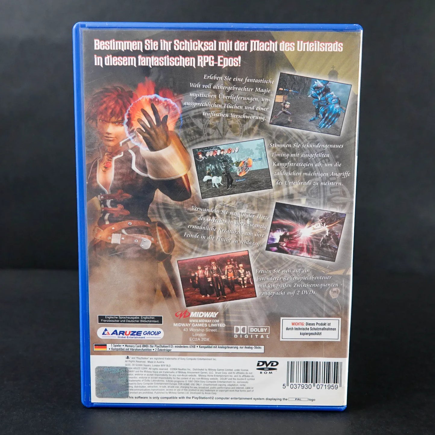 Shadow Hearts Covenant - Playstation 2 PS2 Spiel - PAL Deutsch - Gebraucht