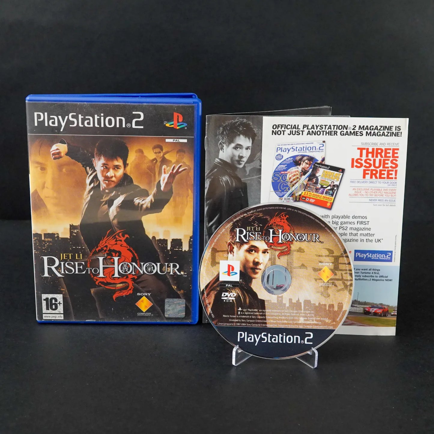Jet Li Rise to Honour - Playstation 2 PS2 Spiel - CiB - PAL Englisch - Gebraucht