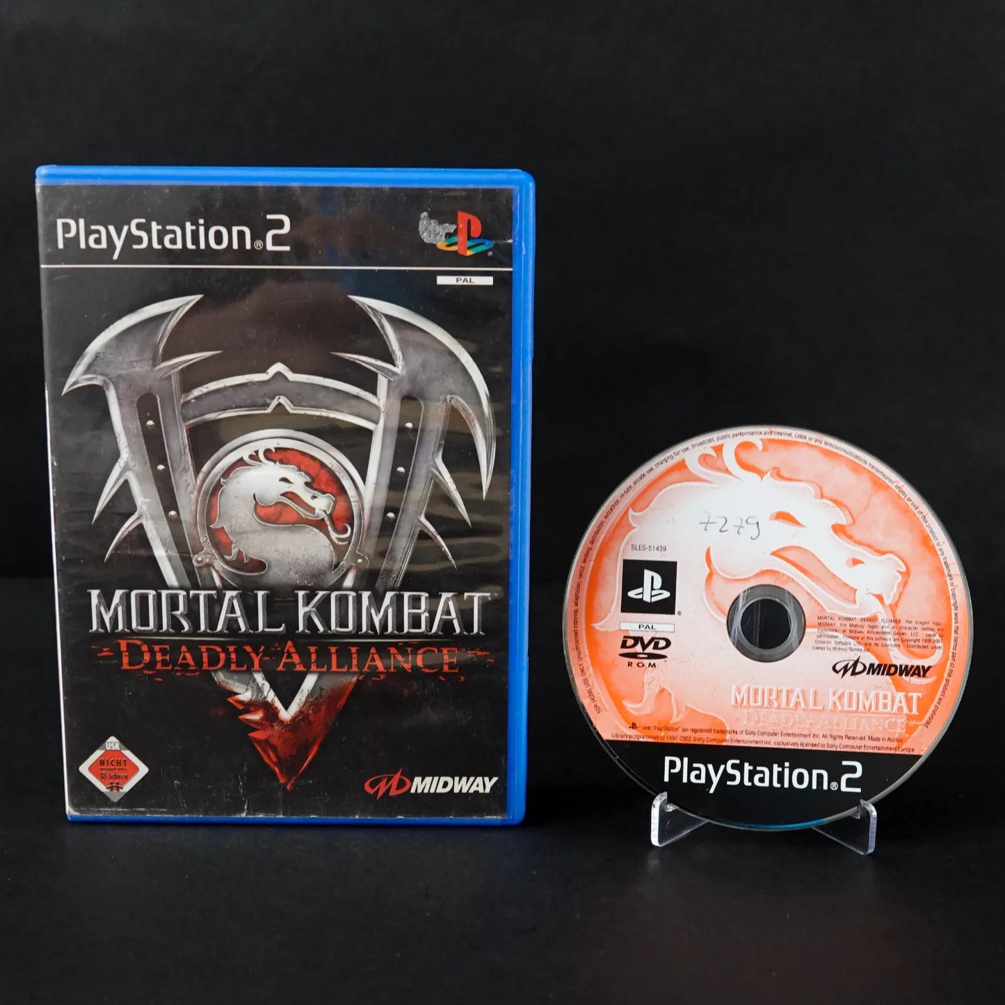 Mortal Kombat Deadly Alliance - Playstation 2 PS2 - PAL Deutsch Gebraucht FSK18