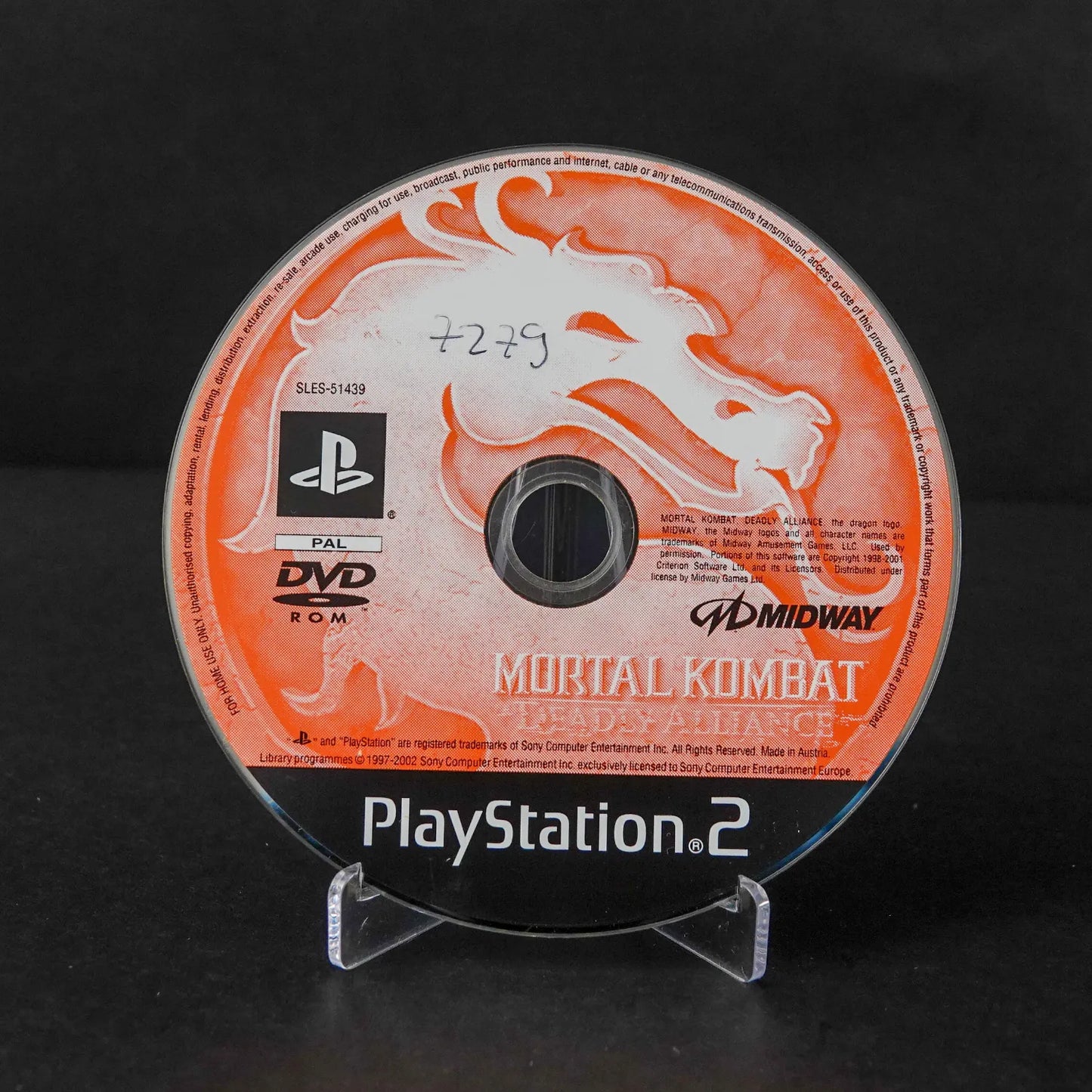 Mortal Kombat Deadly Alliance - Playstation 2 PS2 - PAL Deutsch Gebraucht FSK18