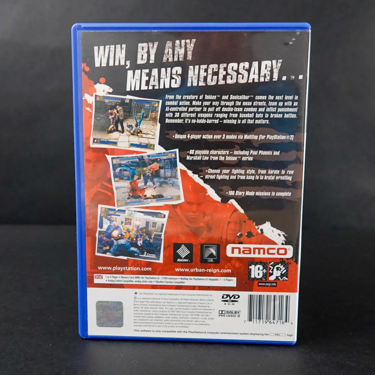 Urban Reign - Playstation 2 PS2 Spiel - CiB - PAL Englisch - Gebraucht
