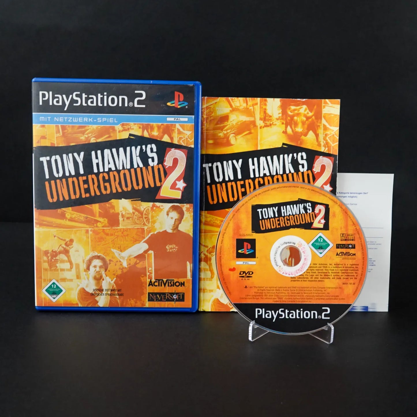 Tony Hawk's Underground 2 - Playstation 2 PS2 - CiB - PAL Deutsch - Gebraucht