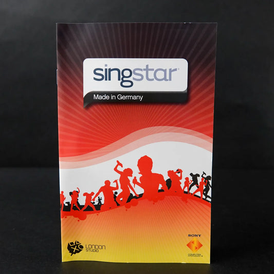 Singstar Made in Germany  - Playstation 2 PS2 - CiB - PAL Deutsch - Gebraucht