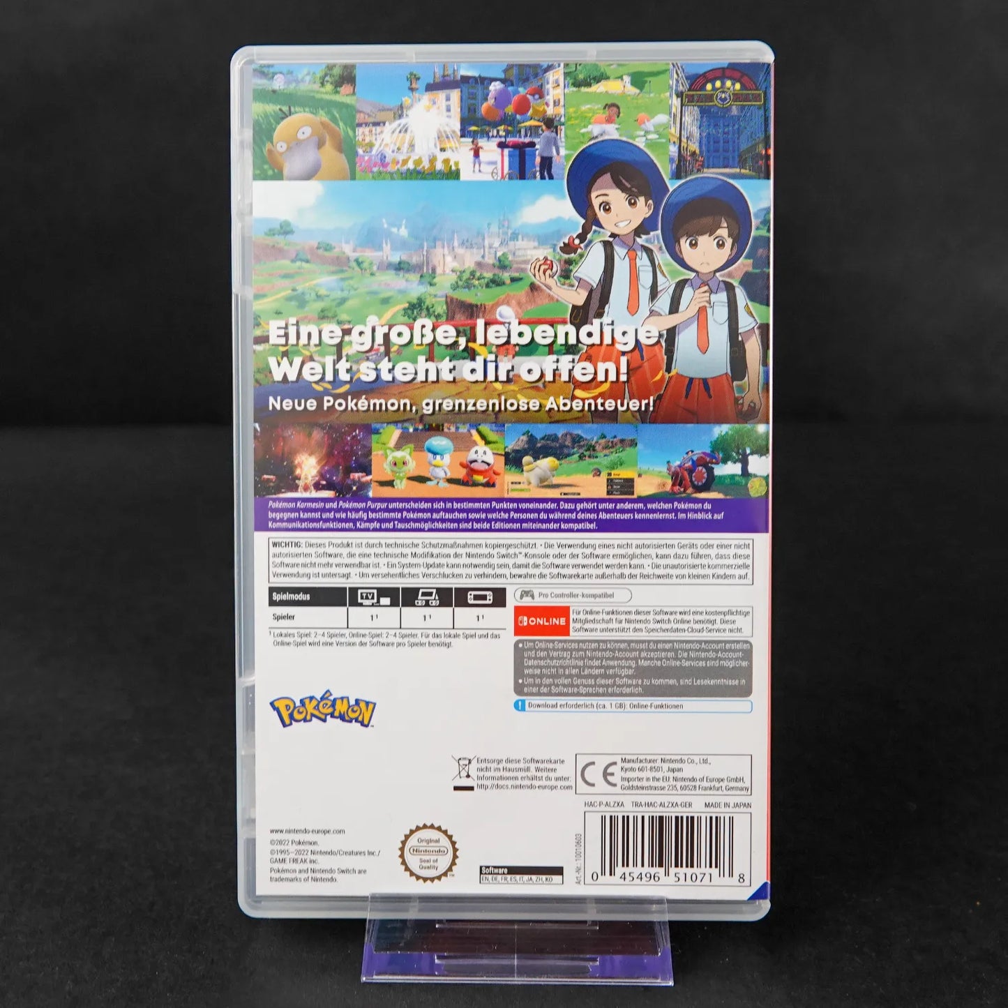 Pokémon Karmesin - Nintendo Switch Spiel - Deutsch - CiB - Gebraucht