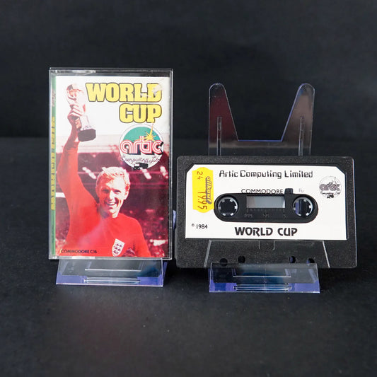World Cup - Commodore 16 C16 Plus / 4 Kassette - CiB - Gebraucht